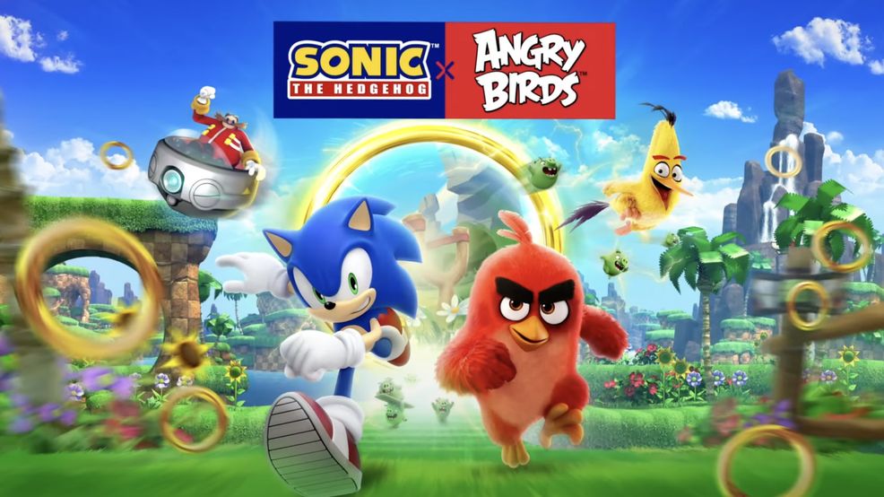 Sonic and Angry Birds crossover hits five mobile games for a week