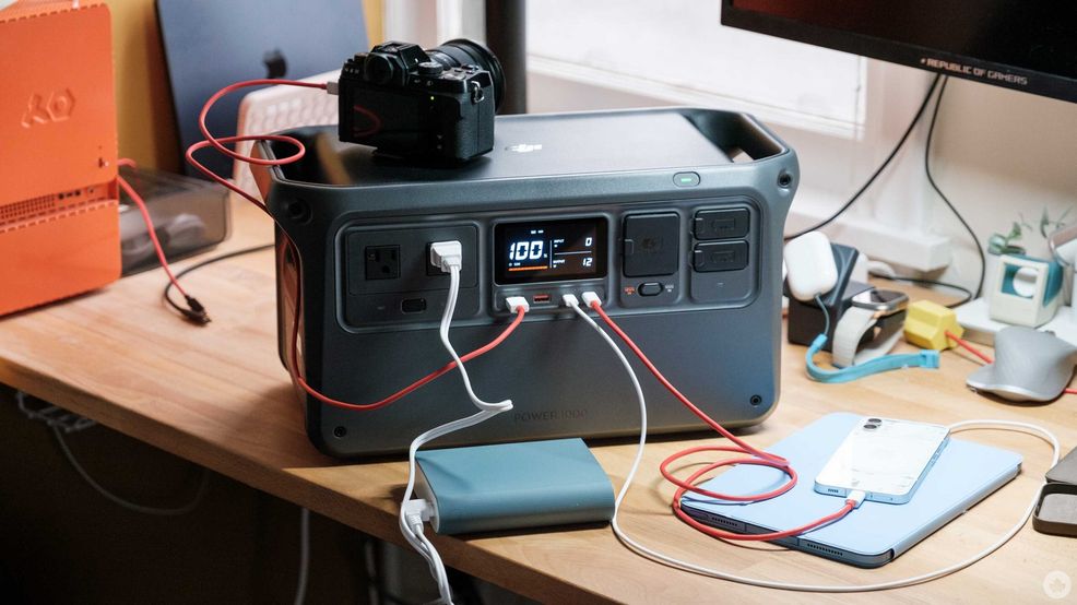 DJI launches two giant batteries for camping, van life, and on-location drone shoots