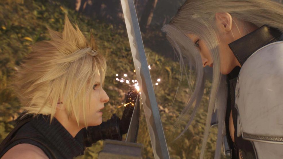 Final Fantasy VII Rebirth Cloud v Sephiroth
