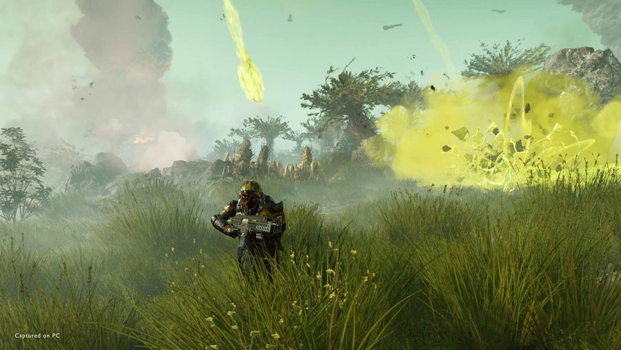 Helldivers 2 running from bugs