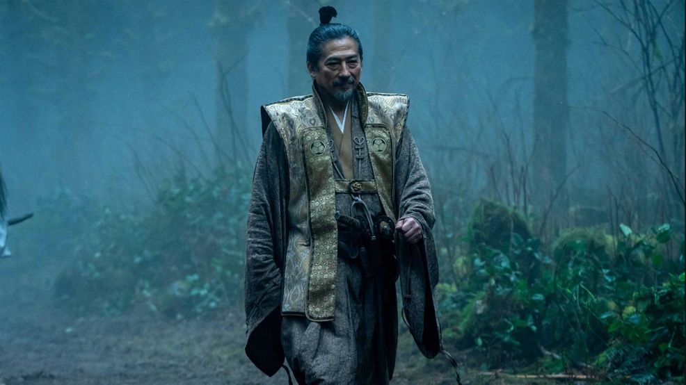Shogun Toranaga walking