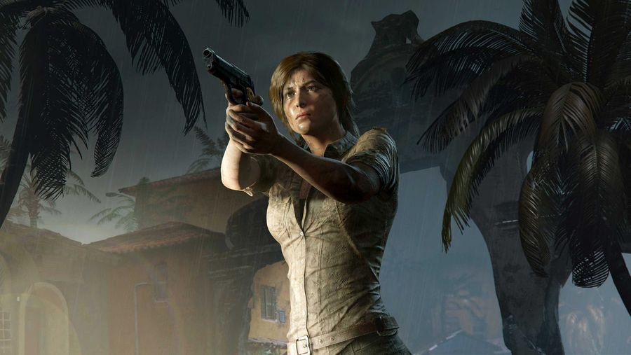 Tomb Raider Lara Croft gun