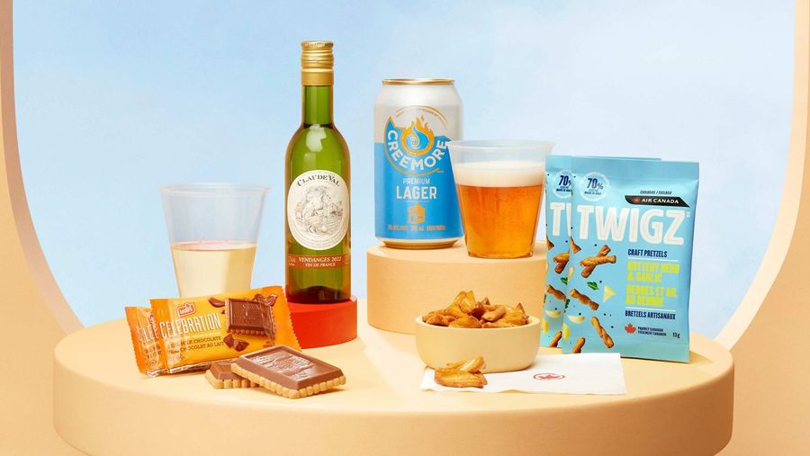 Air Canada freebies
