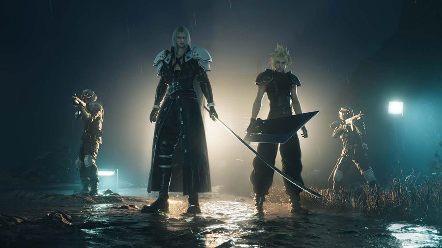 Final Fantasy VII Rebirth Cloud and Sephiroth