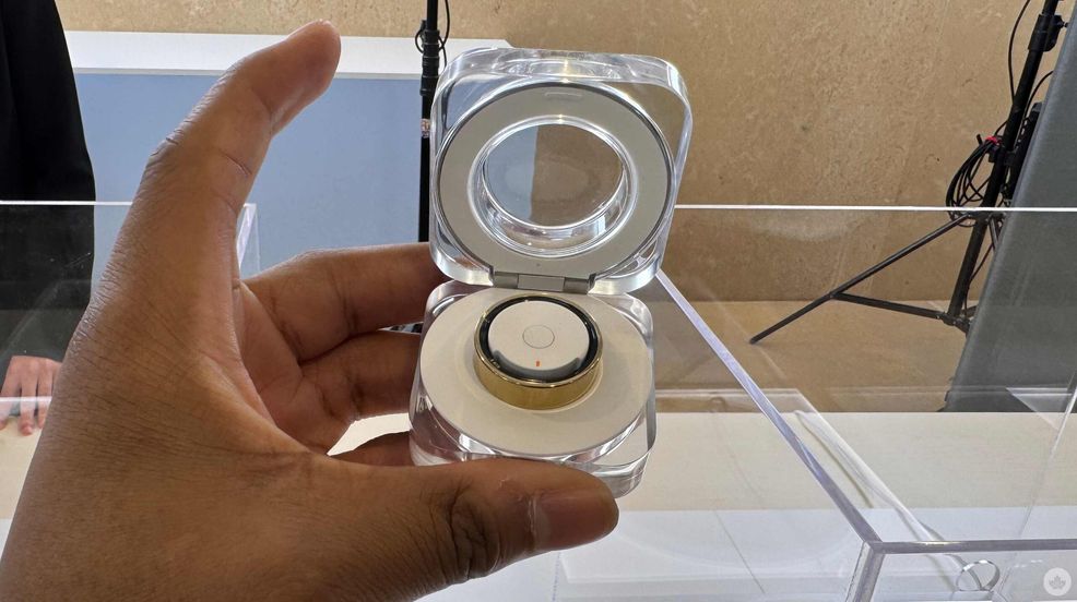 I finally tried on the Samsung Galaxy Ring