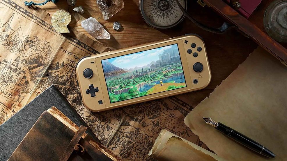 Nintendo Switch Lite Hyrule Edition
