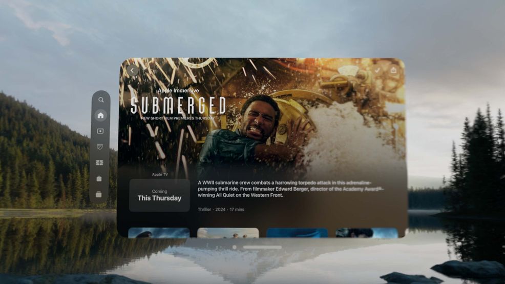 The first short film for Apple Vision Pro comes out this week