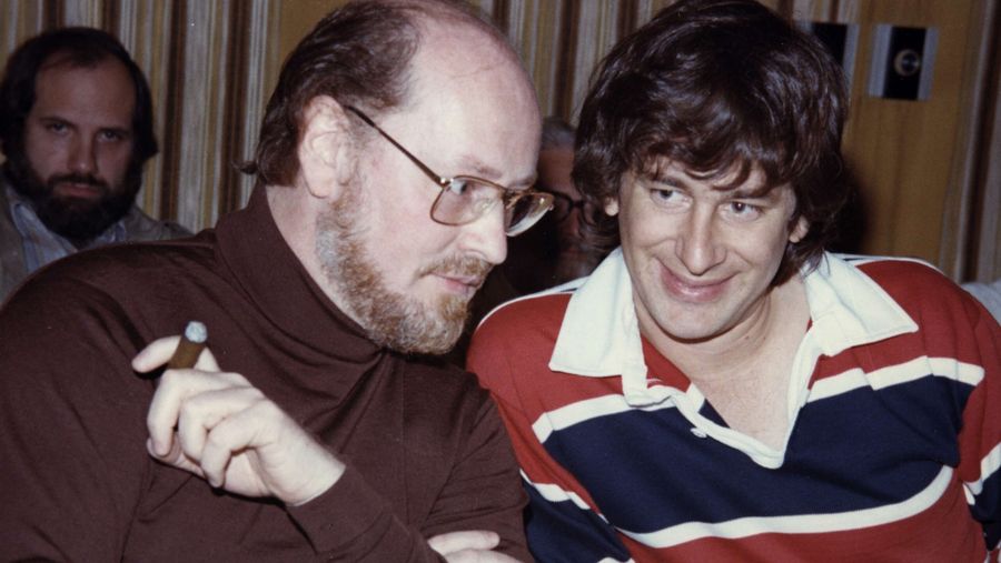 John Williams and Steven Spielberg young