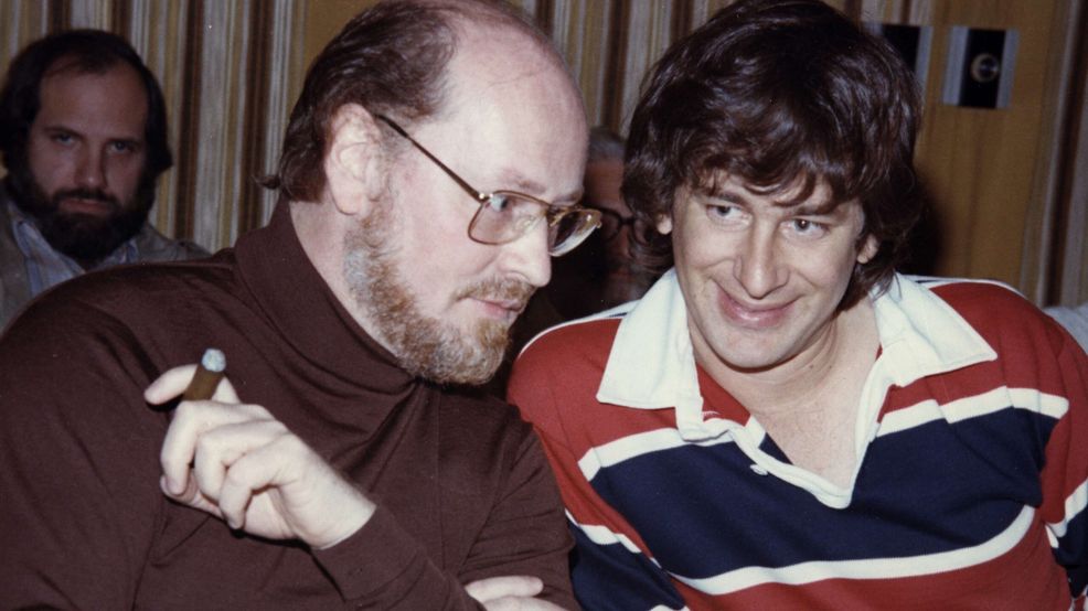John Williams and Steven Spielberg young