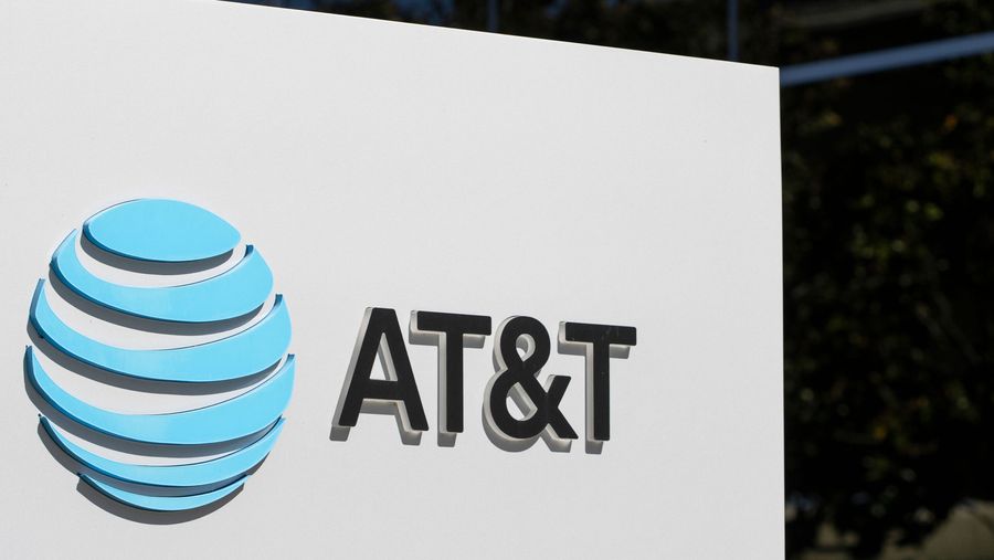 AT&T logo.