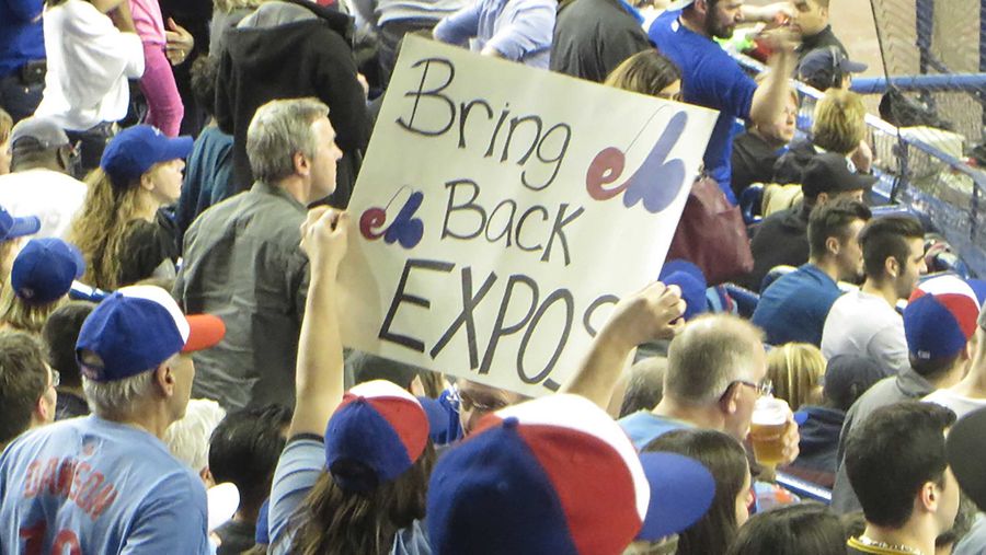 bring back Montreal Expos sign