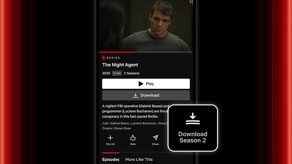 Netflix users on iPhone and iPad can now download full seasons at once