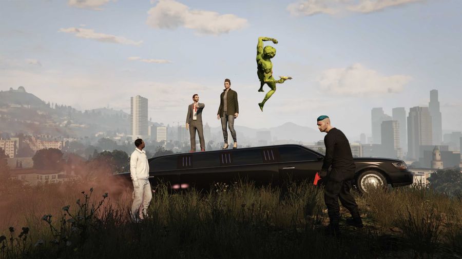 Grand Theft Hamlet chaos