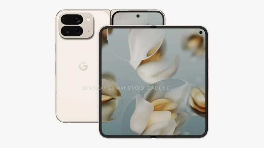 Google Pixel 10 Pro Fold render