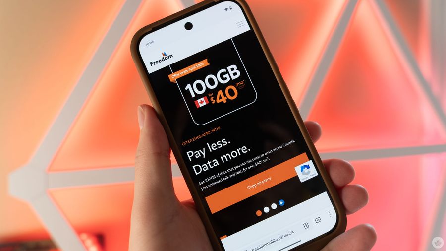 Freedom Mobile $40/100GB plan.