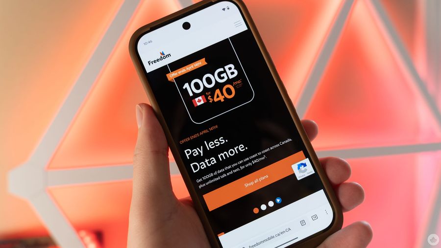 Freedom Mobile $40/100GB plan.