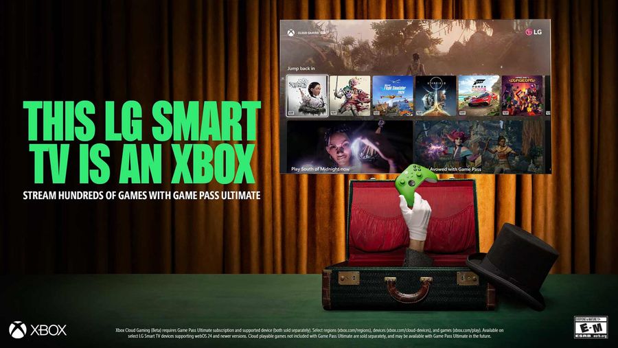 LG TVs Xbox Cloud Gaming
