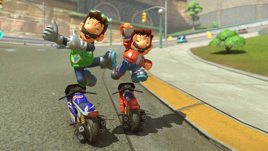 Mario Kart World Mario and Luigi