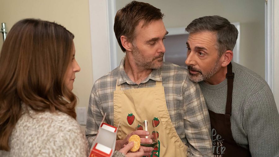 Netflix The Four Seasons Tina Fey, Will Forte and Steve Carrell