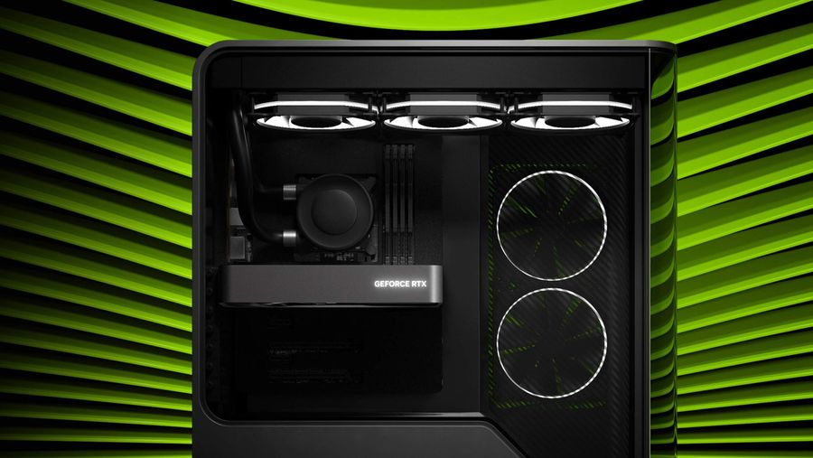 An image of the new RTX 5060 GPU