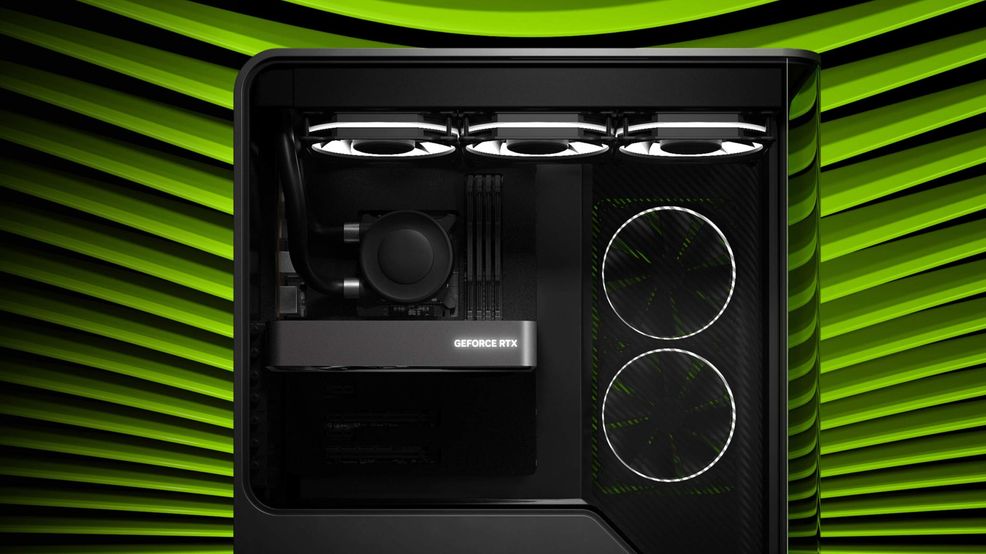 An image of the new RTX 5060 GPU