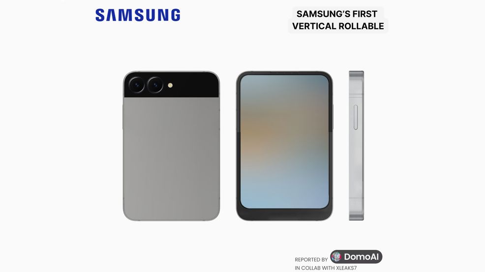 Patent shows potential Samsung rollable phone