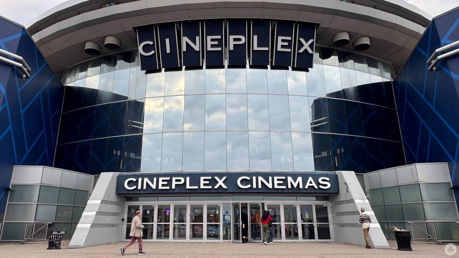 Cineplex theatre exterior