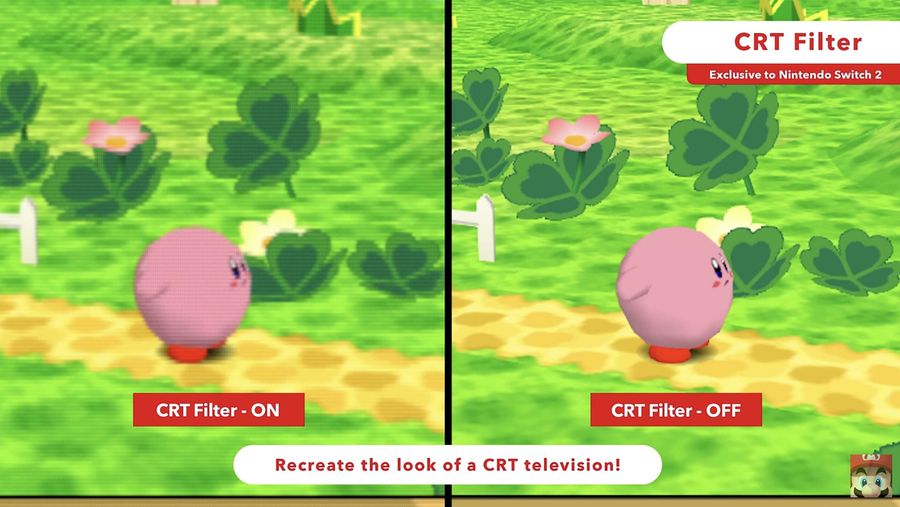 Nintendo Switch 2 CRT filter