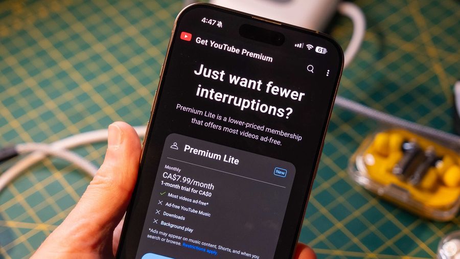 YouTube premium lite