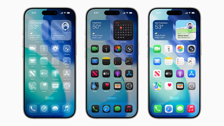 iOS 26 on an iPhone