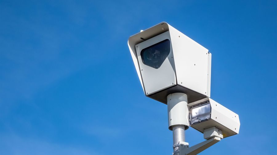 Automated speed camera.