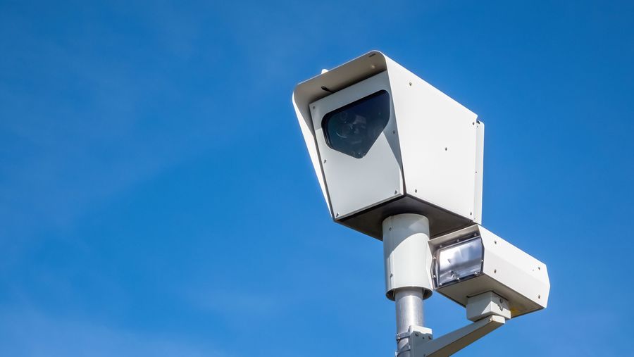 Automated speed camera.