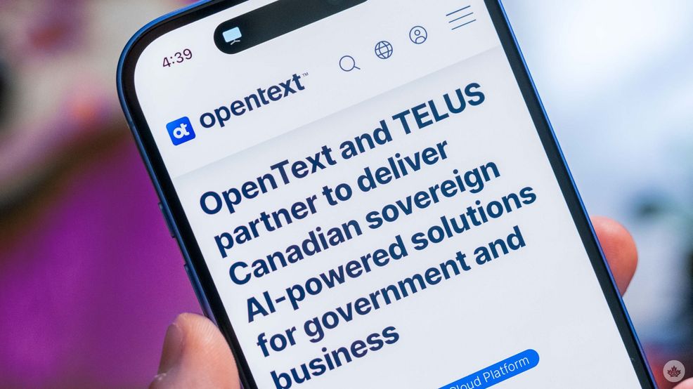 Telus and OpenText launch new AI cloud for Canadian companies