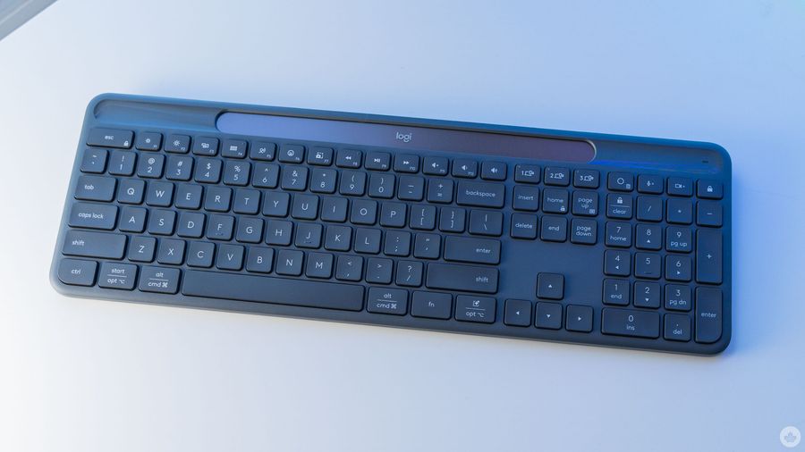 Logitech Slim Solar+ keyboard.