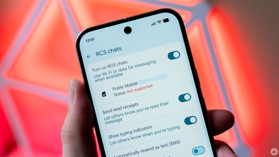 Public Mobile RCS not working.