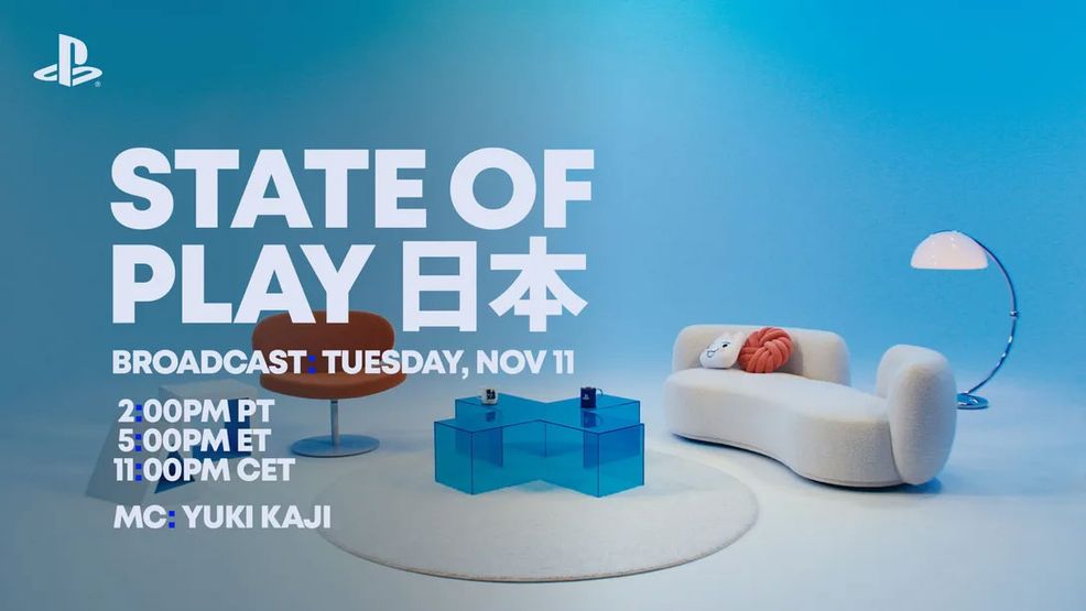 PlayStation hosting State of Play Japan on November 11