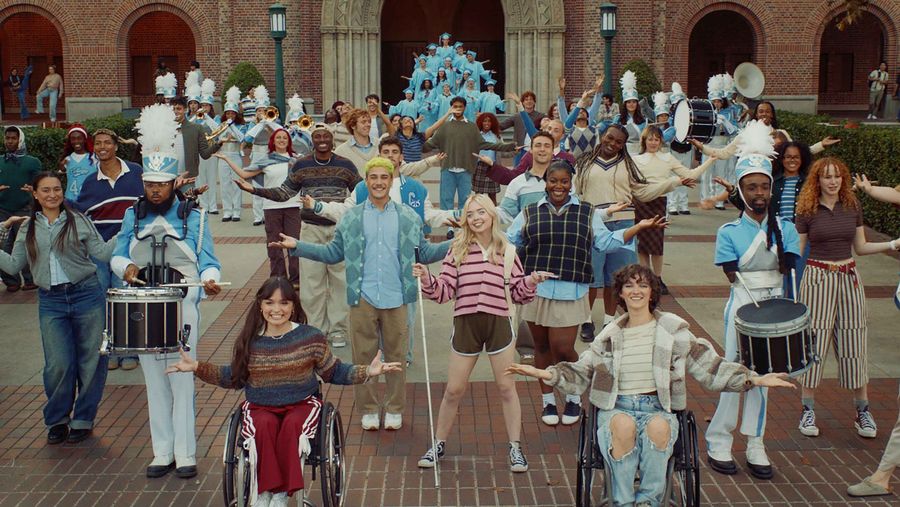 Apple accessibility film featuring students with disabilities on campus