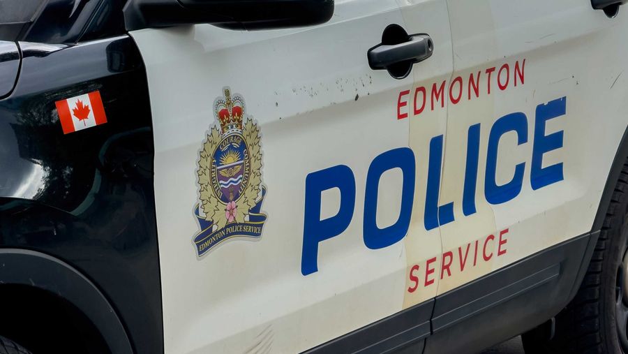 Edmonton Police Service car