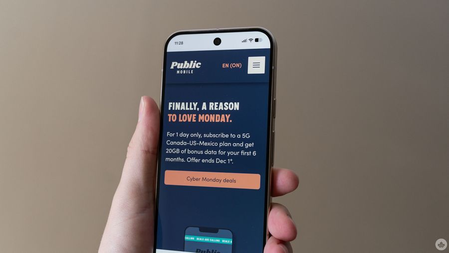 Public Mobile Cyber Monday 2025.