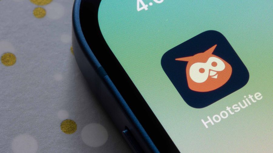 Hootsuite icon on iPhone