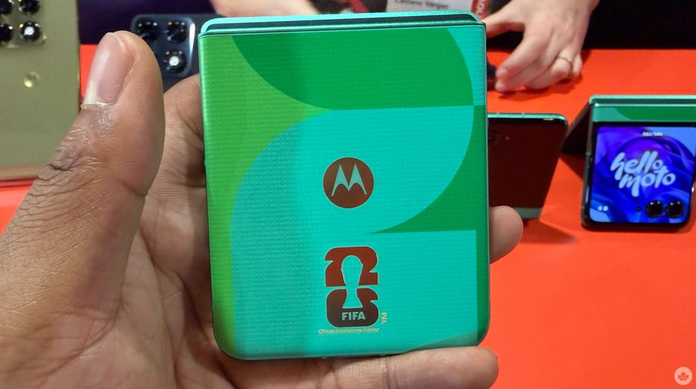 Motorola shows off new Moto Things, Razr World Cup edition at CES