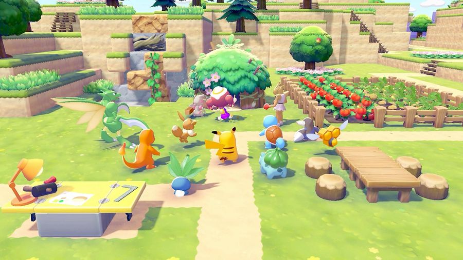 Pokopia Ditto, Pikachu and gang