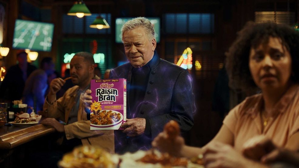 William Shatner Raisin Bran