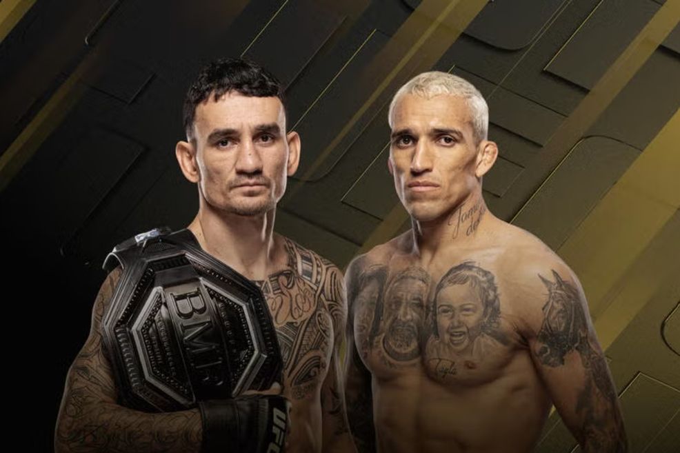 Max Holloway and Charles Oliveira