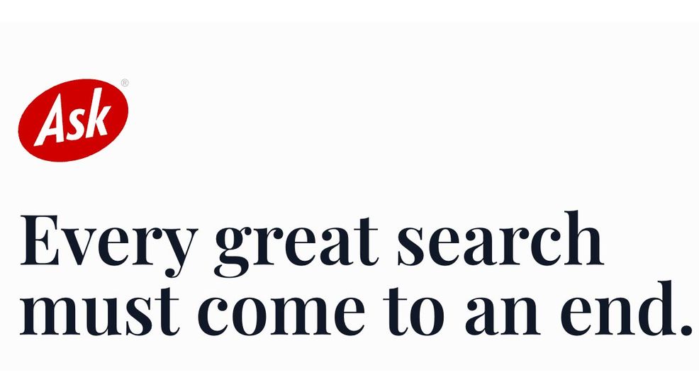 Rest in Peace Ask Jeeves, every search comes to an end
