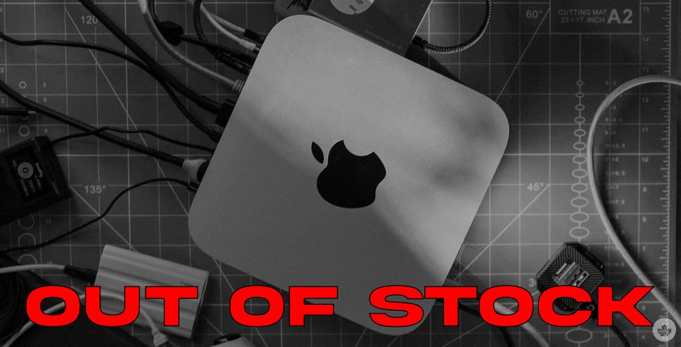 Mac Studio and mini could be in short supply for months