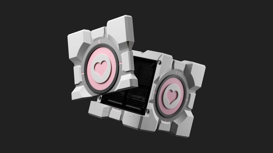 DBrand Companion Cube skin