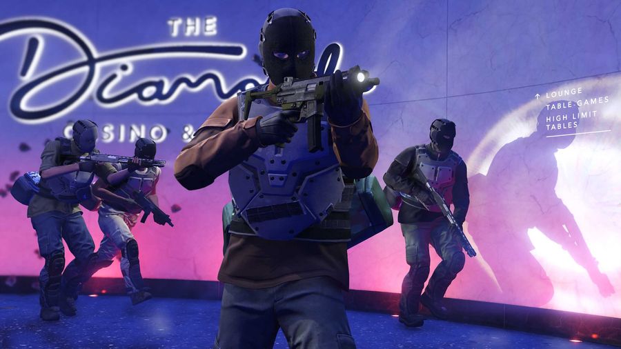 GTA V header bank robbers