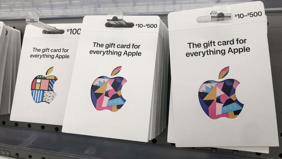 Apple gift cards
