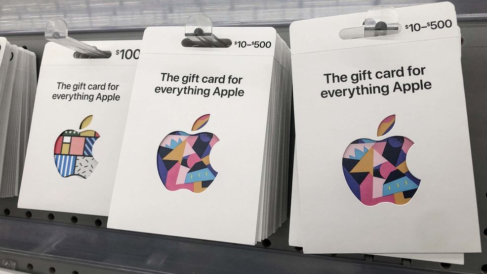 Apple gift cards